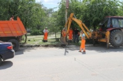 Сегодня дорожники начали работы по улице Буденного
