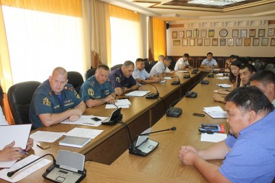 Сегодня в Администрации города Элисты состоялось заседание комиссии по чрезвычайным ситуациям.
