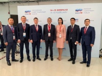 Делегация Калмыкии принимает участие в Российском инвестиционном форуме Сочи-2019