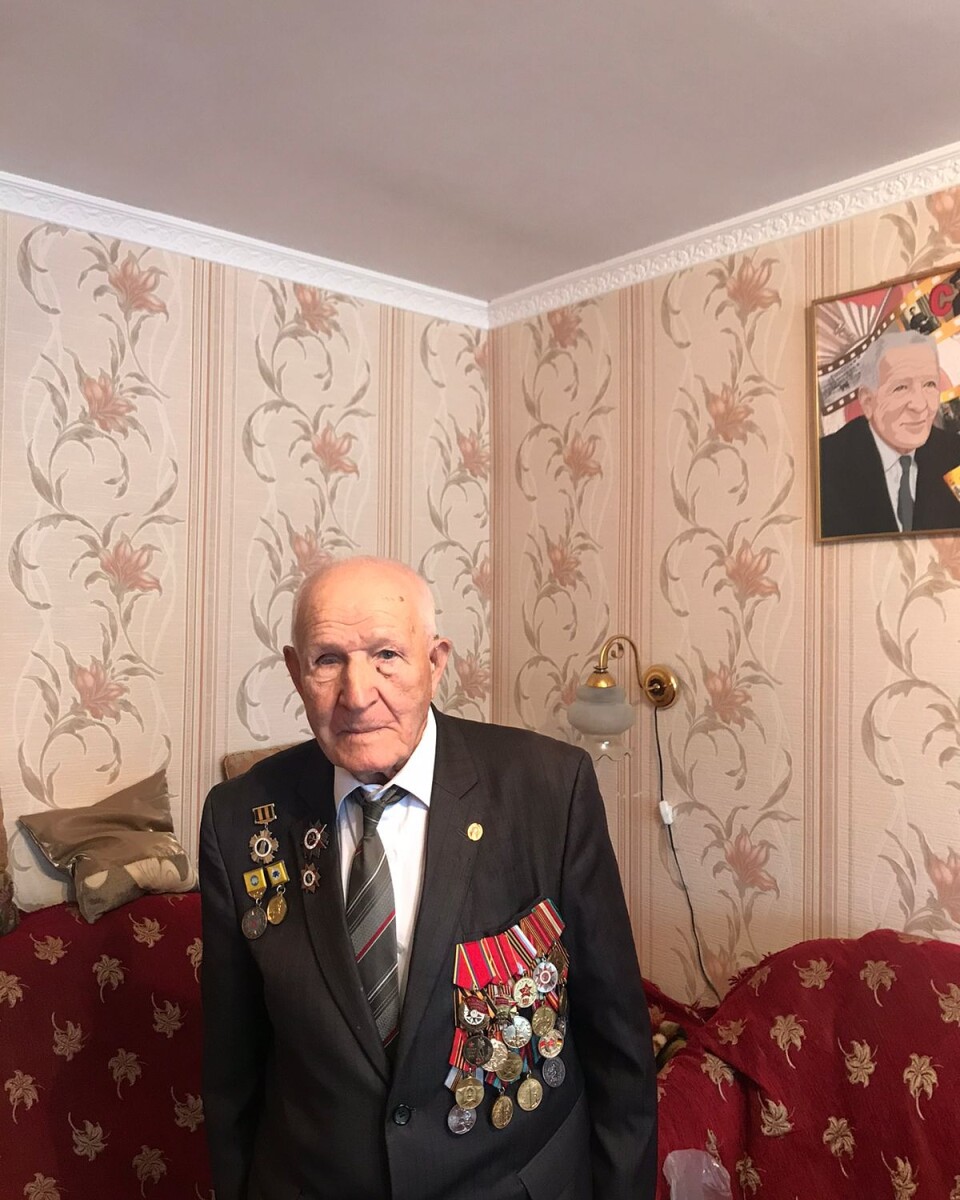 96 лет исполнилось ветерану Великой Отечественной войны, Кавалеру ордена Отечественной войны II степени, активному общественному деятелю  Петру Леонтьевичу Леонтьеву.