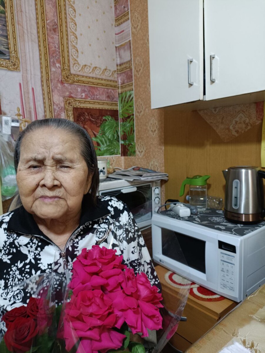 Свой 95 – летний юбилей отметила элистинка Анастасия Лиджиевна Барикова